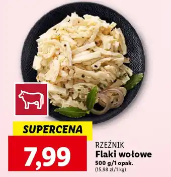 Lidl RZEŹNIK Flaki wołowe 500 g oferta
