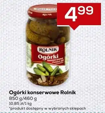 Lewiatan Ogórki konserwowe Rolnik 850g oferta