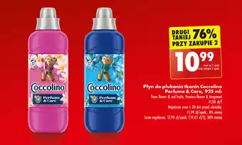 Biedronka Płyn do płukania tkanin Coccolino Perfume & Care, 925 ml oferta