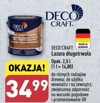 ALDI Lazura do drewna oferta