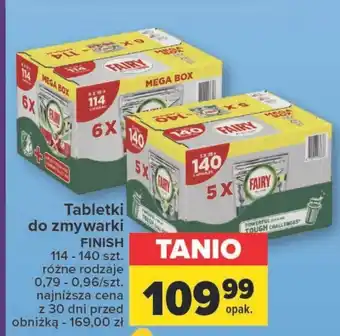 Carrefour Tabletki do zmywarki Finish oferta