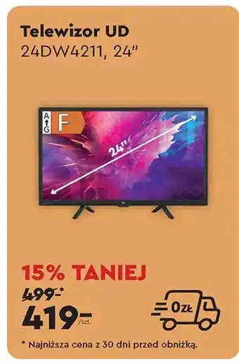 Biedronka Telewizor oferta