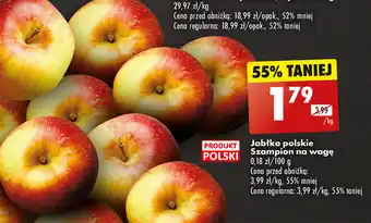 Biedronka Jabłko polskie Szampion na wagę 1 kg oferta
