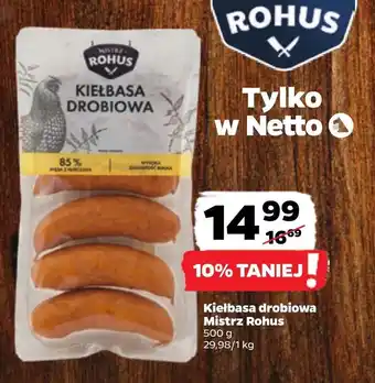Netto Kiełbasa Mistrz Rohus oferta