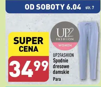 ALDI Spodnie damskie Up2Fashion oferta