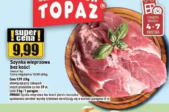 Topaz Szynka oferta