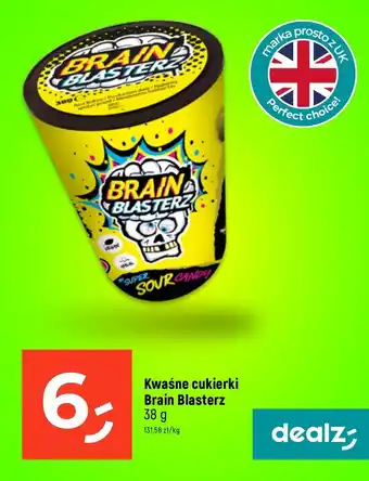 Dealz Cukierki Brain Blasterz 38 g oferta