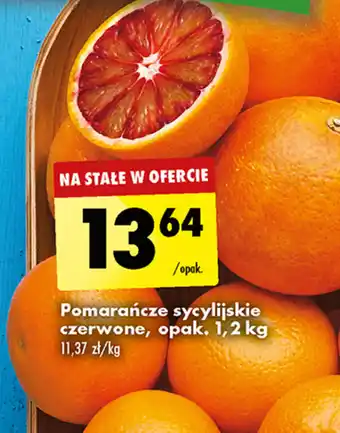 Biedronka Pomarańcze sycylijskie czerwone, opak. 1,2 kg oferta