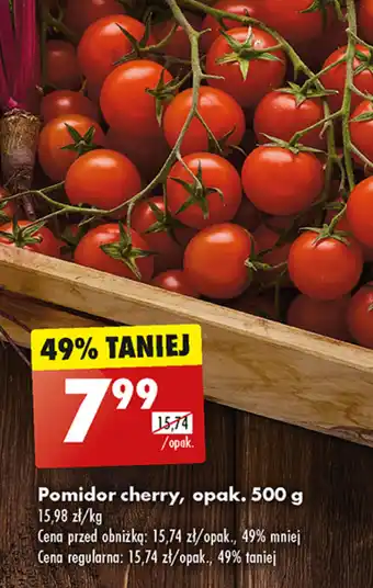 Biedronka Pomidor cherry, opak. 500 g oferta