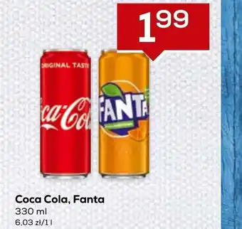 Lewiatan Coca Cola, Fanta 330ml oferta