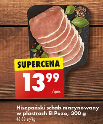 Hiszpański schab marynowany w plastrach El Pozo, 300 g