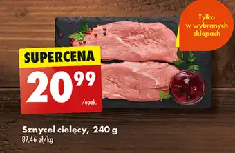 Biedronka Sznycel cielęcy, 240 g oferta