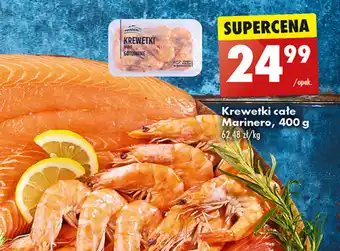 Biedronka Krewetki całe Marinero, 400 g oferta