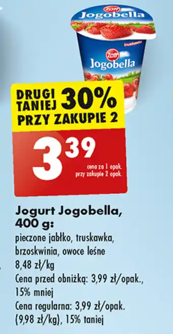 Biedronka Jogurt Jogobella, 400 g oferta