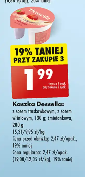 Biedronka Kaszka Dessella oferta