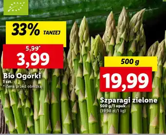 Lidl Szparagi zielone 500 g oferta