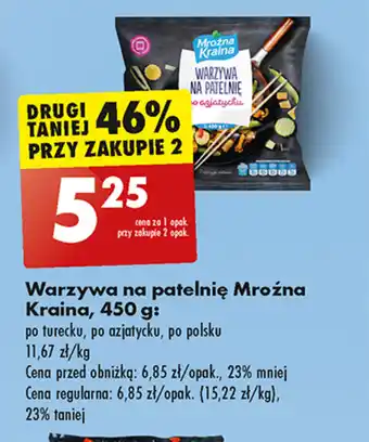Biedronka Warzywa na patelnię Mroźna Kraina, 450 g oferta