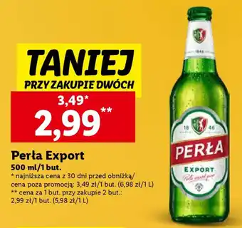 Lidl Perła Export 500 ml oferta