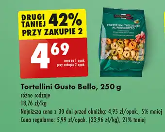 Biedronka Tortellini Gusto Bello, 250 g oferta