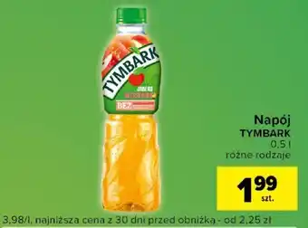 Carrefour Napój TYMBARK 0,5 l oferta