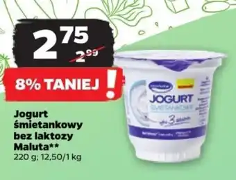 Netto Jogurt śmietankowy bez laktozy Maluta 220 g oferta