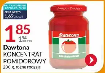 Eurocash Koncentrat pomidorowy Dawtona 200g oferta