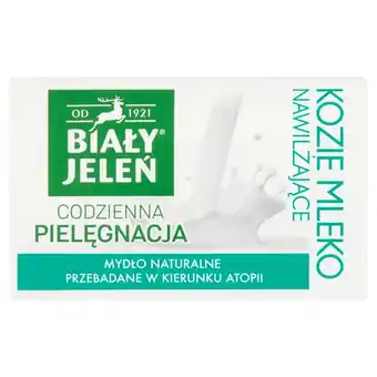 Rossmann Biały Jeleń Mydło naturalne kozie mleko nawilżające 100 g oferta