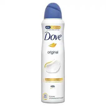 Rossmann Dove Original Antyperspirant w aerozolu 150 ml oferta