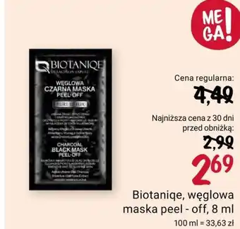 Rossmann Maseczka do twarzy Biotaniqe oferta