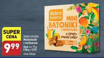 ALDI DOBRA KALORIA Minibatoniki z nerkowców 6 x 17 g oferta