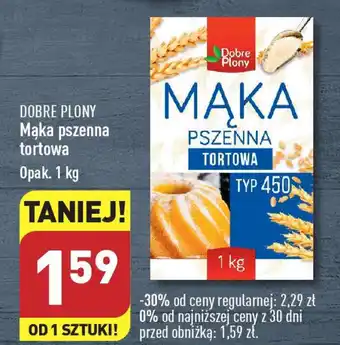ALDI DOBRE PLONY Mąka pszenna tortowa 1 kg oferta