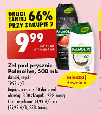 Biedronka Żel pod prysznic Palmolive, 500 ml oferta