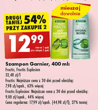 Biedronka Szampon Garnier, 400 ml oferta