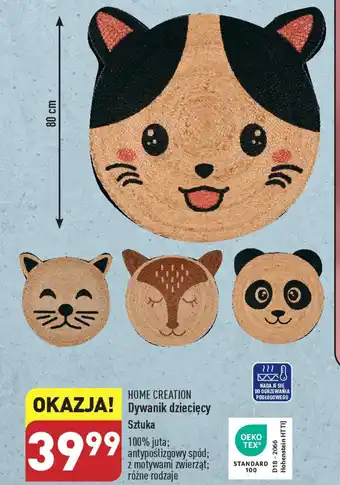 ALDI HOME CREATION Dywanik dziecięcy oferta