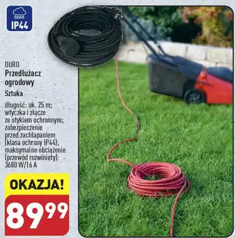 ALDI DURO Przedłużacz ogrodowy oferta