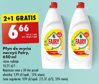 Biedronka Płyn do mycia naczyń Fairy, 650 ml oferta