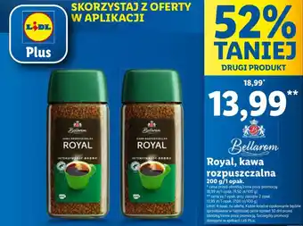 Lidl Royal, kawa rozpuszczalna Bellarom 200 g oferta