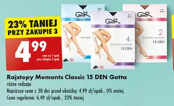 Biedronka Rajstopy Gatta Moments 40 DEN Gatta oferta