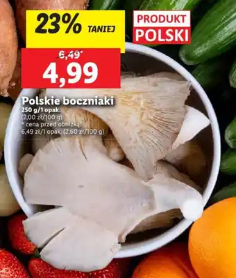 Lidl Polskie boczniaki 250 g oferta