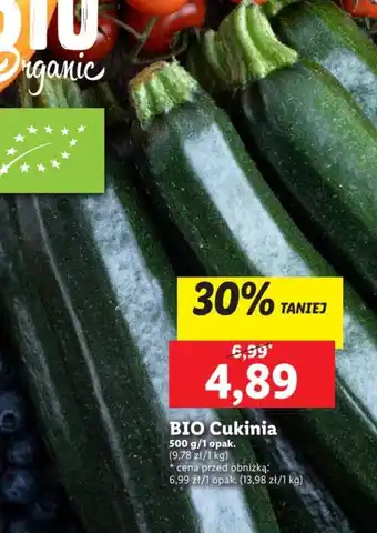Lidl BIO Cukinia 500 g oferta