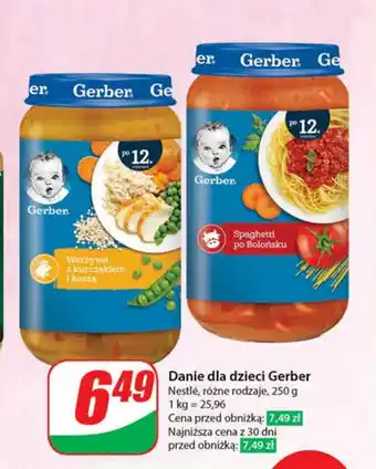 Dino Danie dla dzieci Gerber Nestlé, 250 g oferta