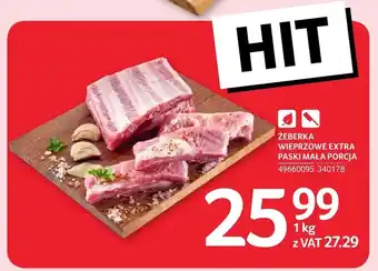 Selgros Żeberka wieprzowe oferta