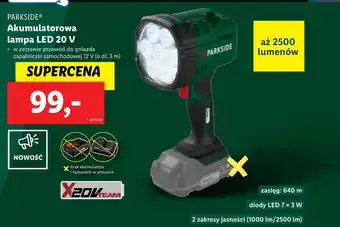 Lidl Lampa LED Parkside oferta