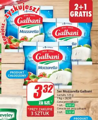 Dino Ser Mozzarella Galbani Lactalis, 125 g oferta