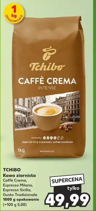 Kaufland Kawa ziarnista Tchibo oferta