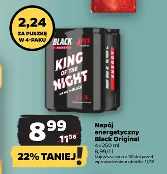 Netto Napój energetyczny Black Original oferta