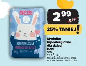 Netto Mydełko hipoalergiczne dla dzieci Bebi oferta