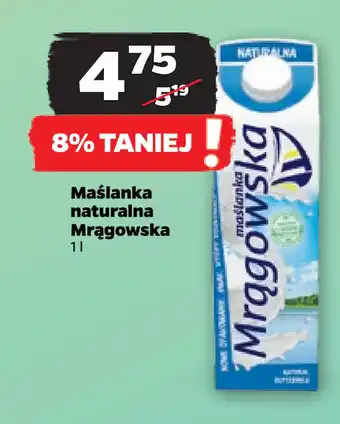 Netto Maślanka naturalna Mrągowska oferta