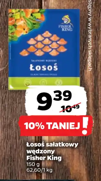Netto Łosoś sałatkowy wędzony Fisher King oferta