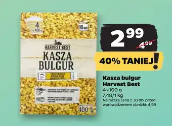 Netto Kasza bulgur Harvest Best oferta